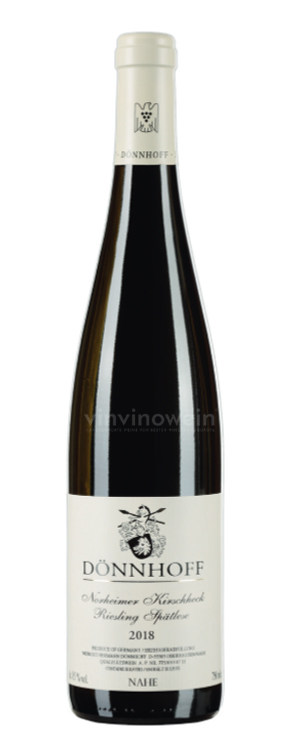 2018 DÖNNHOFF Norheimer Kirschheck Riesling Spätlese feinfruchtig