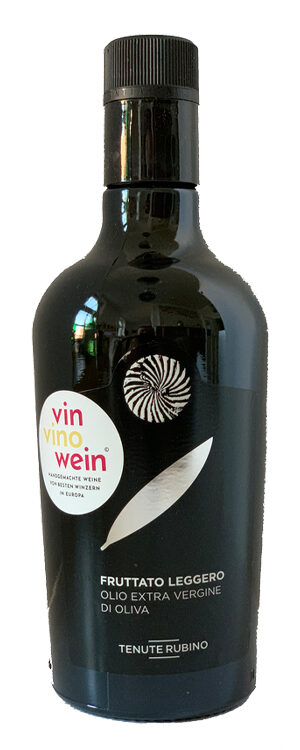2020 Tenute Rubino OLIO Fruttato leggero, 0,50 Liters - FIRST Lot Nr.:47190421L (Cellina - Coratina - Leccina)