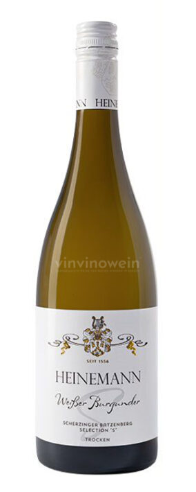 2018 Heinemann Scherzinger Batzenberg Weisser Burgunder Selection