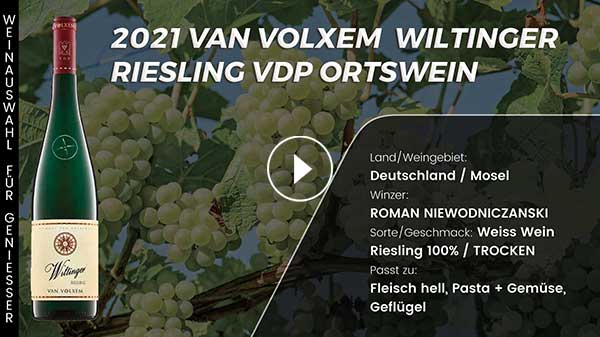 2021 Van Volxem Wiltinger Riesling VDP Ortswein