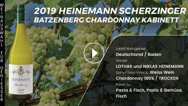 2019 Heinemann Scherzinger Batzenberg Chardonnay Kabinett
