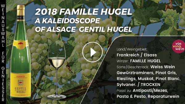 2018 FAMILLE HUGEL A kaleidoscope of Alsace Gentil Hugel
