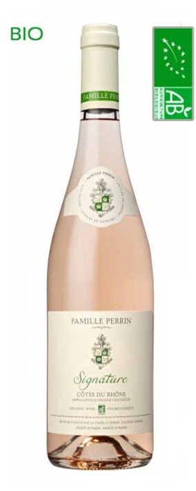 2025 FAMILLE PERRIN Côtes-du-Rhône Signature BLANC Organic wine